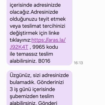 Adresime Gelmeyen Kargo İçin Şubeye Gitmek Zorunda Kaldım