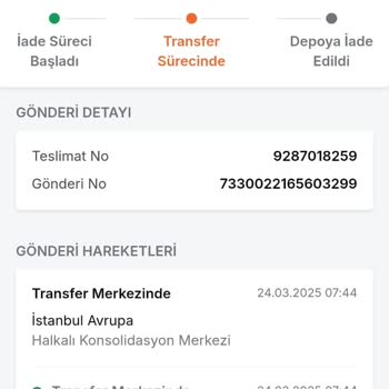 Trendyol'da Teslimat Ve İade Sorunu