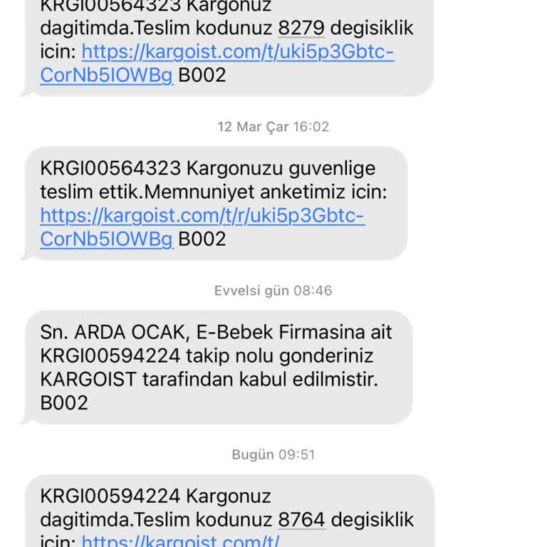 Kargo Teslimatında Güven Sorunları