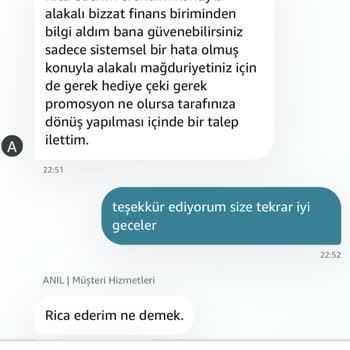 Amazon Sipariş İptali Sonrası Para İadesi Sorunu: Müşteri Hizmetleriyle Çözüm Arayışı