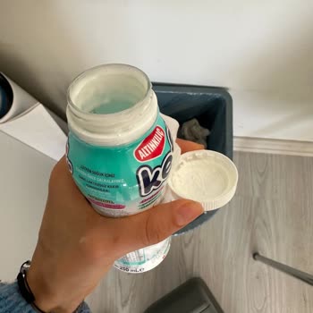 Laktozsuz Kefir Kapağı Açılır Açılmaz Patladı