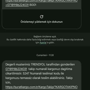 Sürat Kargo Bereç Şubesi: Teslimat Sorunu Ve İletişimsizlik