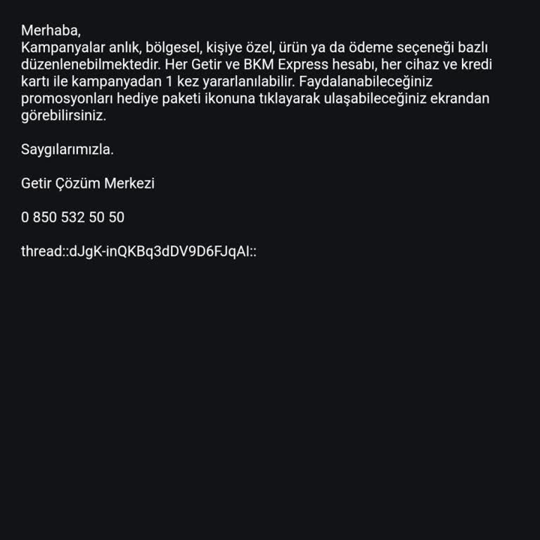 Getir Yemek İndirim Sorunları Ve Çelişkili Yanıtlar