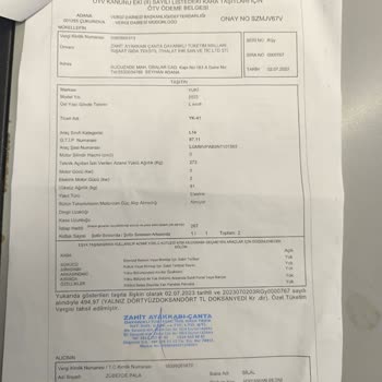 Plaka İçin Ekstra Ücret Talebi