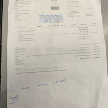 Plaka İçin Ekstra Ücret Talebi