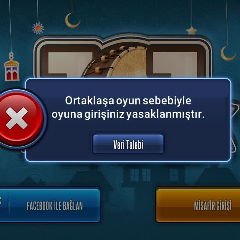 101 Okey Hesabım Haksız Yere Kapandı