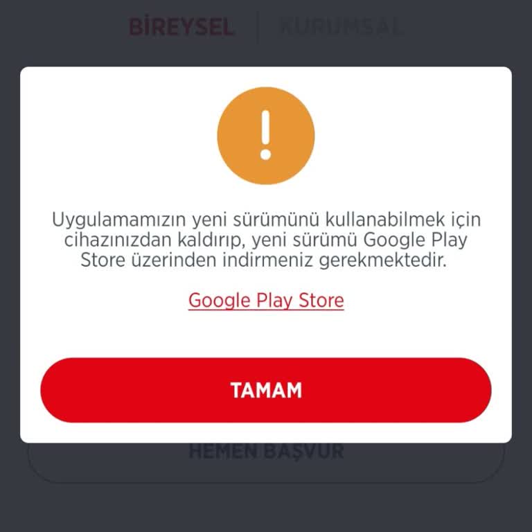 Uygulama Güncelleme Sorunu: Çözüm Bekleniyor!
