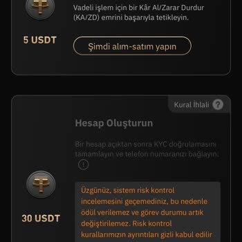 Yeni Hesapta Anlamsız Risk Ve İlgisiz Müşteri Hizmetleri