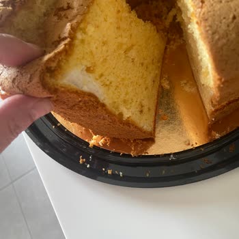 Kırık Gelen Şifon Kek Hüsranı