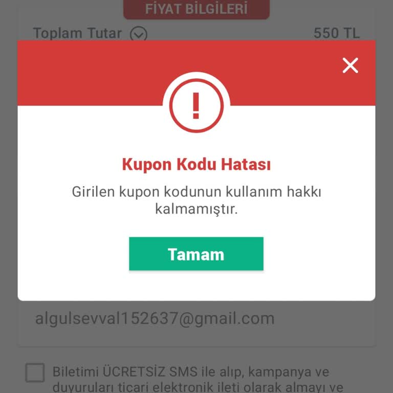 Obilet'te Bilet Kullanım Sorunu Ve İletişim Eksikliği