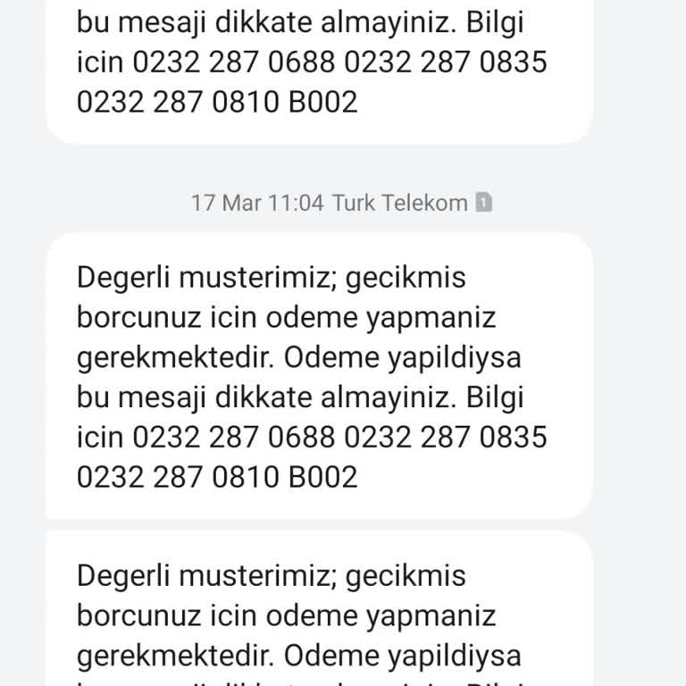 Sürekli Yanlış Borç Uyarıları Ve Erişilemeyen Destek
