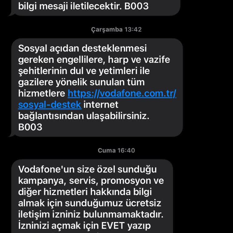 Vodafone Hediye Çarkı Sorunu: Kazanılan Hediyeler Tanımlanmıyor