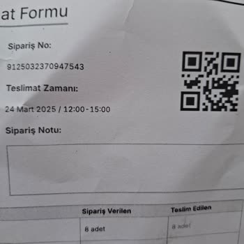 Eksik Ve Bozulmuş Sipariş Sorunu