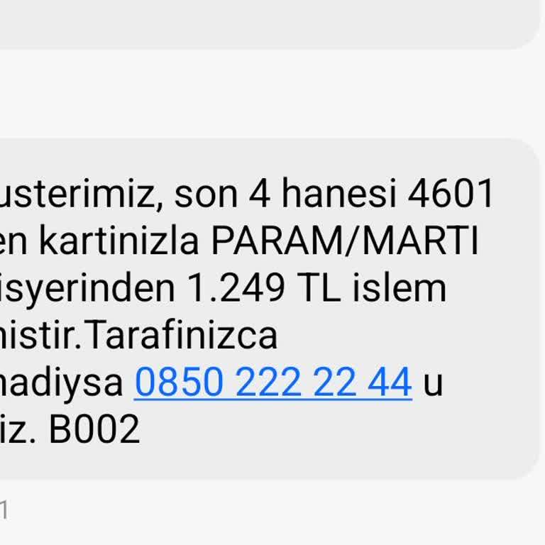 Martı Kullanmadığım Halde Hesabımdan Para Çekildi!