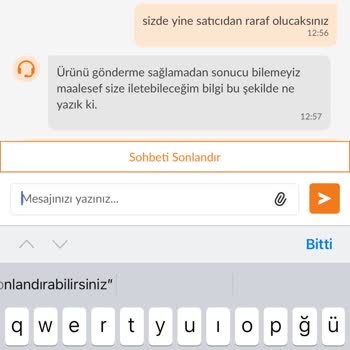Ürün İadesinde Yaşanan Sorun