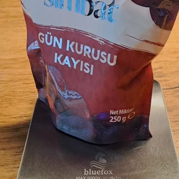 Kuru Kayısı Paket Ağırlığı Sorunu