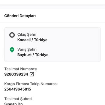 Teslimat Gecikmesi Ve İletişim Sorunlarıyla İlgili Acil Çözüm Talebi