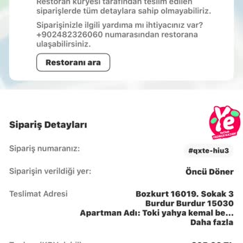 İptal Edilemeyen Sipariş Ve Saygısız Hizmet