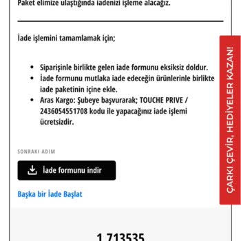 İade Sürecinde 20 Günlük Gecikme Ve İletişim Sorunları