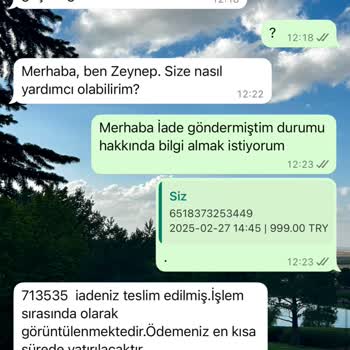 İade Sürecinde 20 Günlük Gecikme Ve İletişim Sorunları