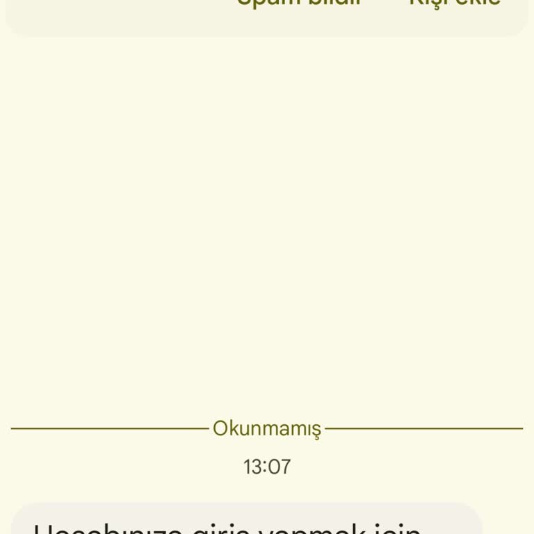 İzinsiz Mesaj Gönderimi