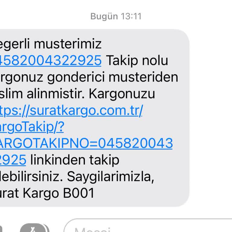 Bilinmeyen Kargo İşlemi Ve Kimlik Bilgisi Kullanımı