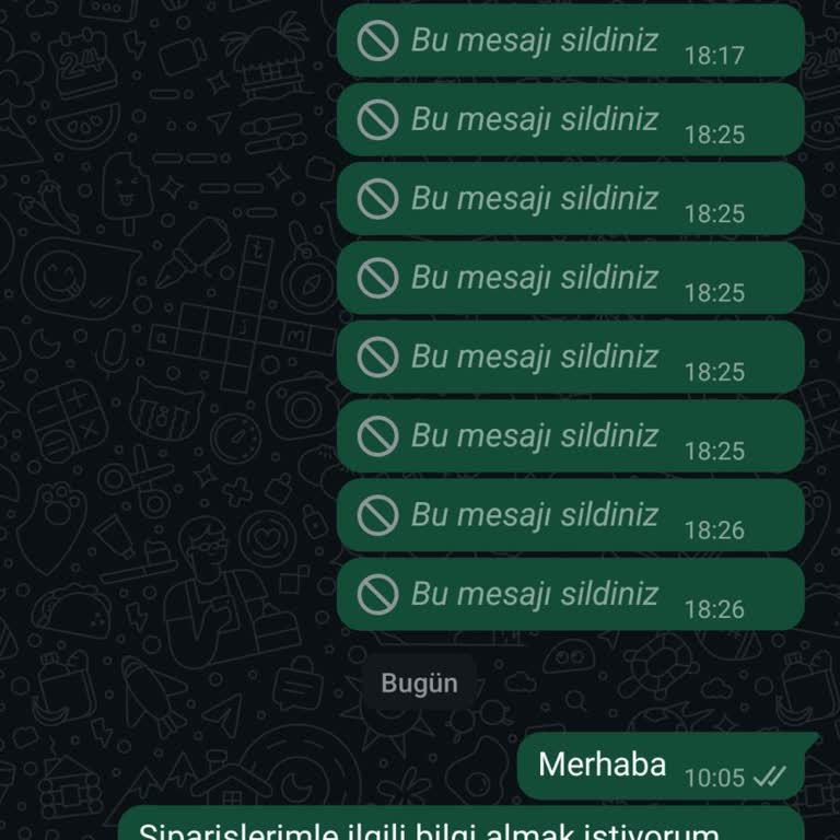 Sipariş Bilgisi Ve İletişim Eksikliği