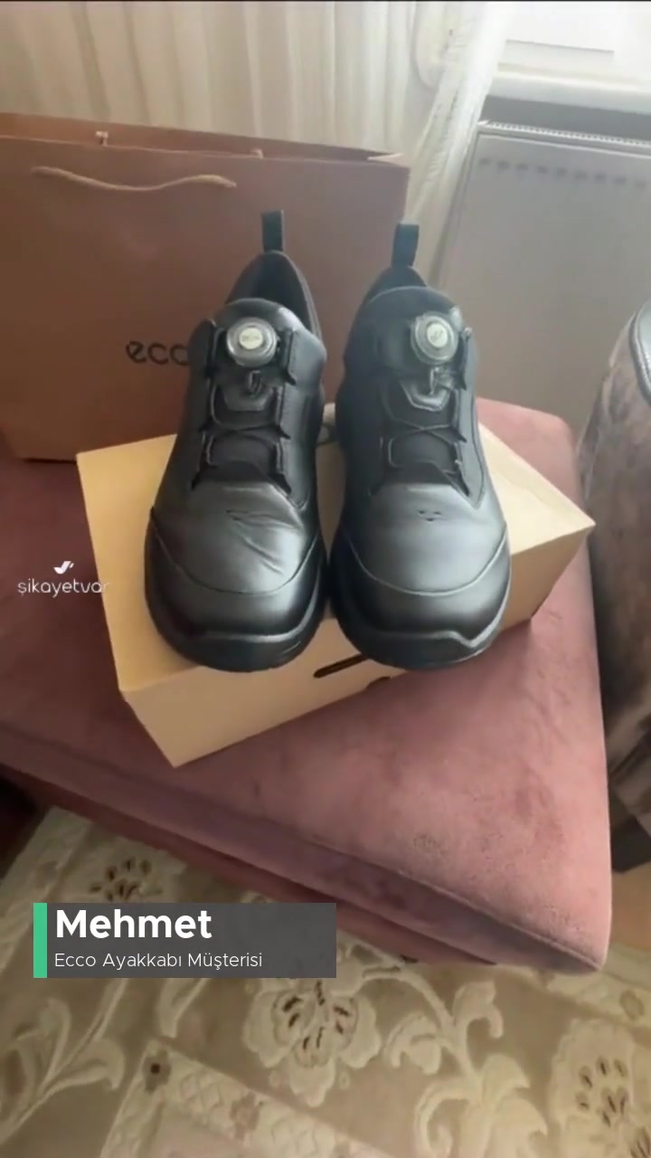 Ecco Ayakkabı Defolu Ürün Satışı Ve Değişim Yapılmaması! videonun kapak resmi