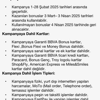 Kampanya Puanlarının Kartıma Yüklenmemesi Ve İlgisizlik