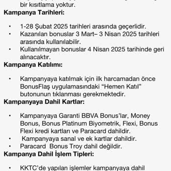 Kampanya Puanlarının Kartıma Yüklenmemesi Ve İlgisizlik