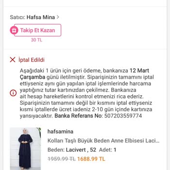 Trendyol'da İptal Edilen Siparişin Ücret İadesi Sorunu: 12 Günlük Bekleyiş
