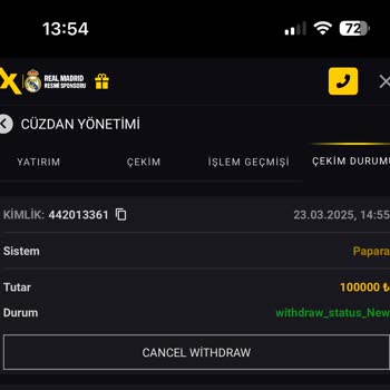 Winxbet 204k Ödememi Geciktiriyor Ve Oyalıyor