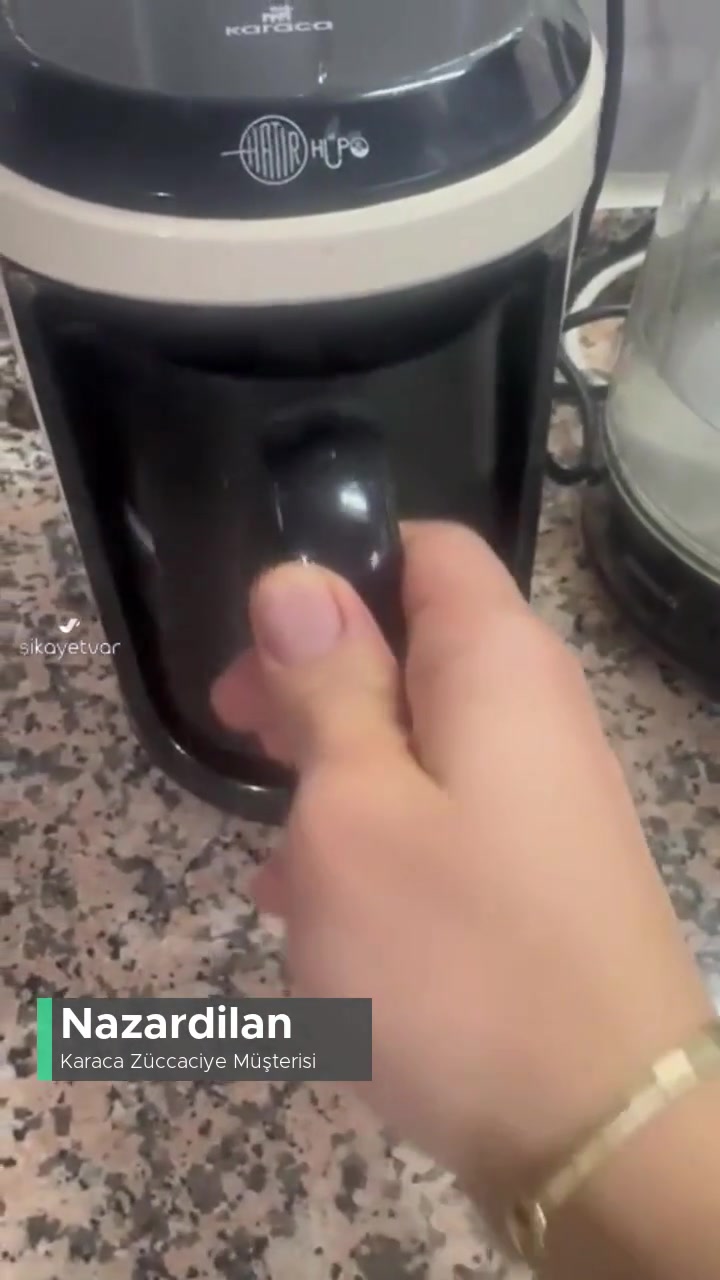 Karaca Hatır Hüp Kahve Makinem Çalışmıyor! videonun kapak resmi