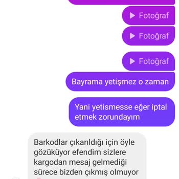 Kargoda Görünen Abaya Takımları Ve İade Sorunu
