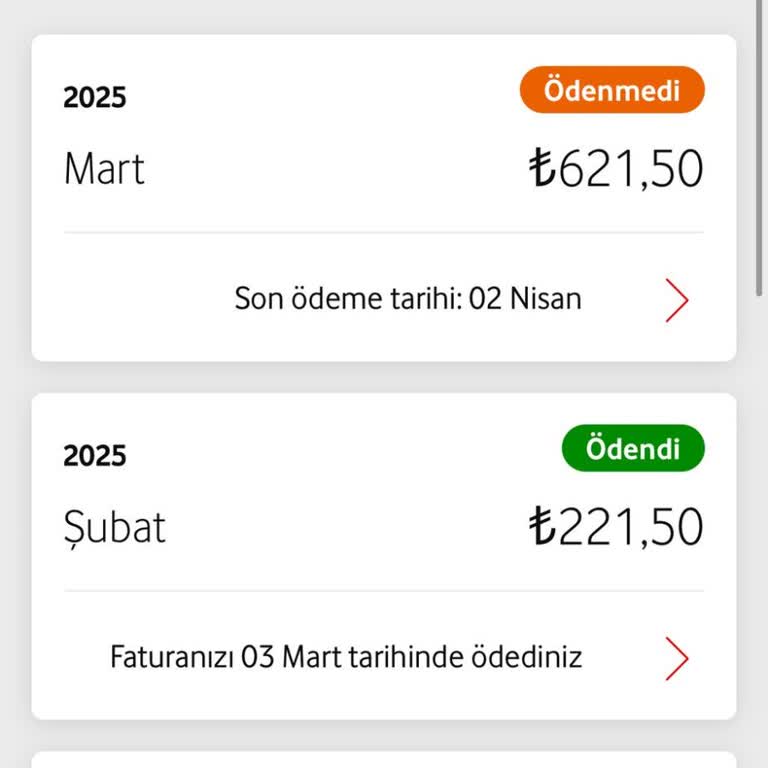 Vodafone Fatura Şoku: %200 Zam!