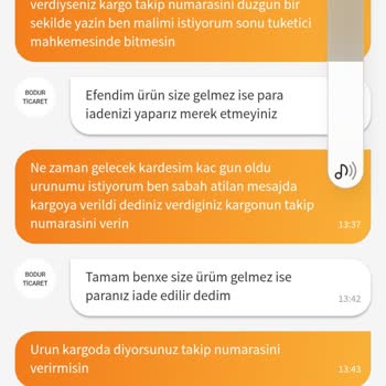 Eksik Ürün Ve İlgisiz Müşteri Hizmetleri