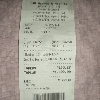 Forum İstanbul'da Aldığım Ceketin Kalitesizliği