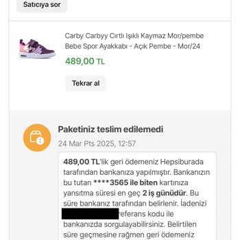 Aras Kargo Mahmutlar Şubesi Teslimat Sorunları