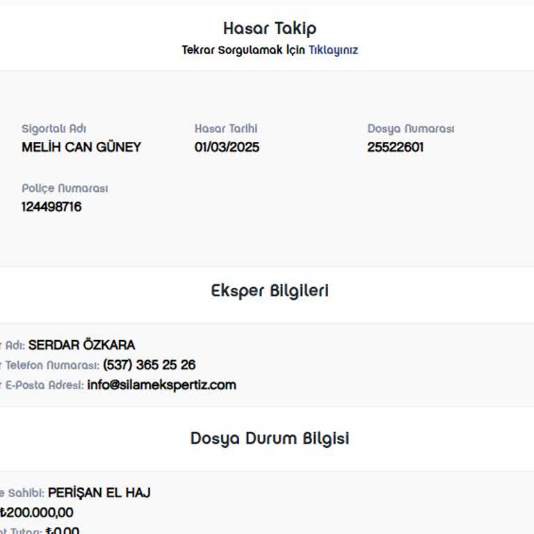 Eureko Sigorta'dan Beklenen Geri Dönüş Sağlanmıyor