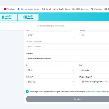 A101'de Sistemsel Hata Ve Müşteri Hizmetleri Sorunu