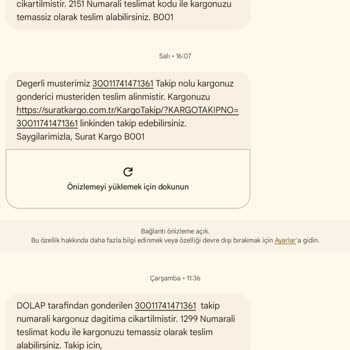 Kargo Teslimat Sorunları Ve İletişim Eksikliği