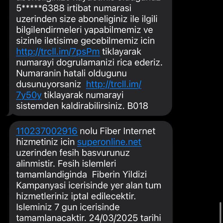 Superonline Cayma Bedeli Mağduriyeti