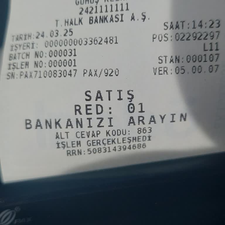 Pos Cihazı Sorunu Ve Müşteri Memnuniyetsizliği