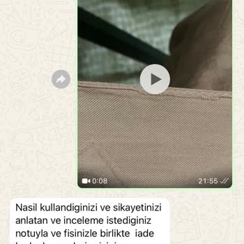 Kaliteli Diye Aldığım Şalın Dikişlerinde Açılma Ve İletişimsizlik Sorunu