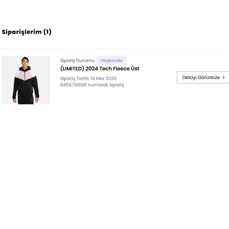 Sipariş Verdim, Ürün Yok: Stepup'tan Beklenen Nike Tech Hırka Macerası