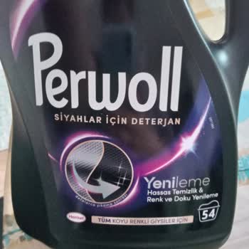 Perwoll Siyahlar İçin Deterjan Renk Soldurdu