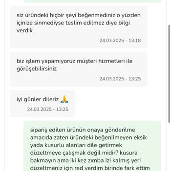 Eksik Ve Kusurlu Ürün, Kötü Müşteri Hizmeti
