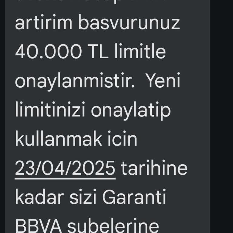 Garanti Bankası'ndan Yanıltıcı Kredi Mesajı