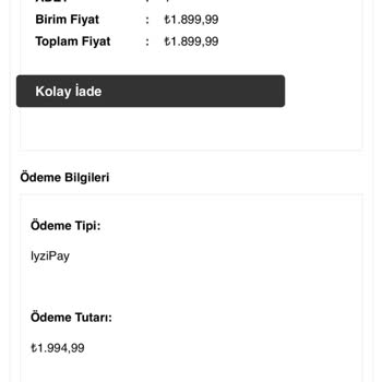 Sipariş Takip Numarası Ve Kargo Bilgisi Sorunu