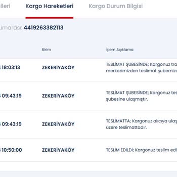 Yanlış Teslimat Ve Geri Ödeme Sorunu